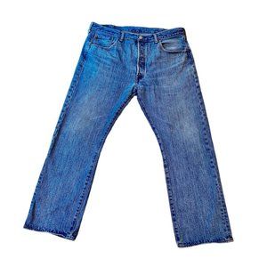 Levi’s Men’s 501 Jeans Medium Wash Straight Leg 38x29